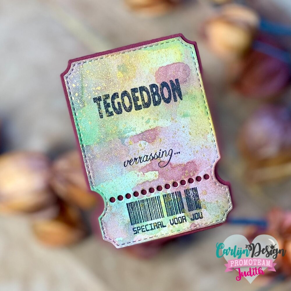 CarlijnDesign Stempels Cadeaubon Kerst (CDST-0132) CarlijnDesign Stempels Cadeaubon Kerst (CDST-0132)