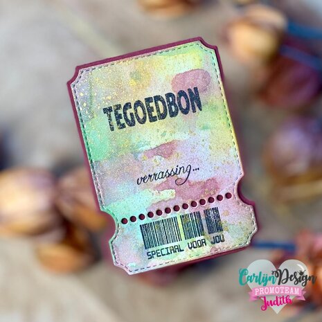 CarlijnDesign Stempels Cadeaubon Kerst (CDST-0132) CarlijnDesign Stempels Cadeaubon Kerst (CDST-0132)