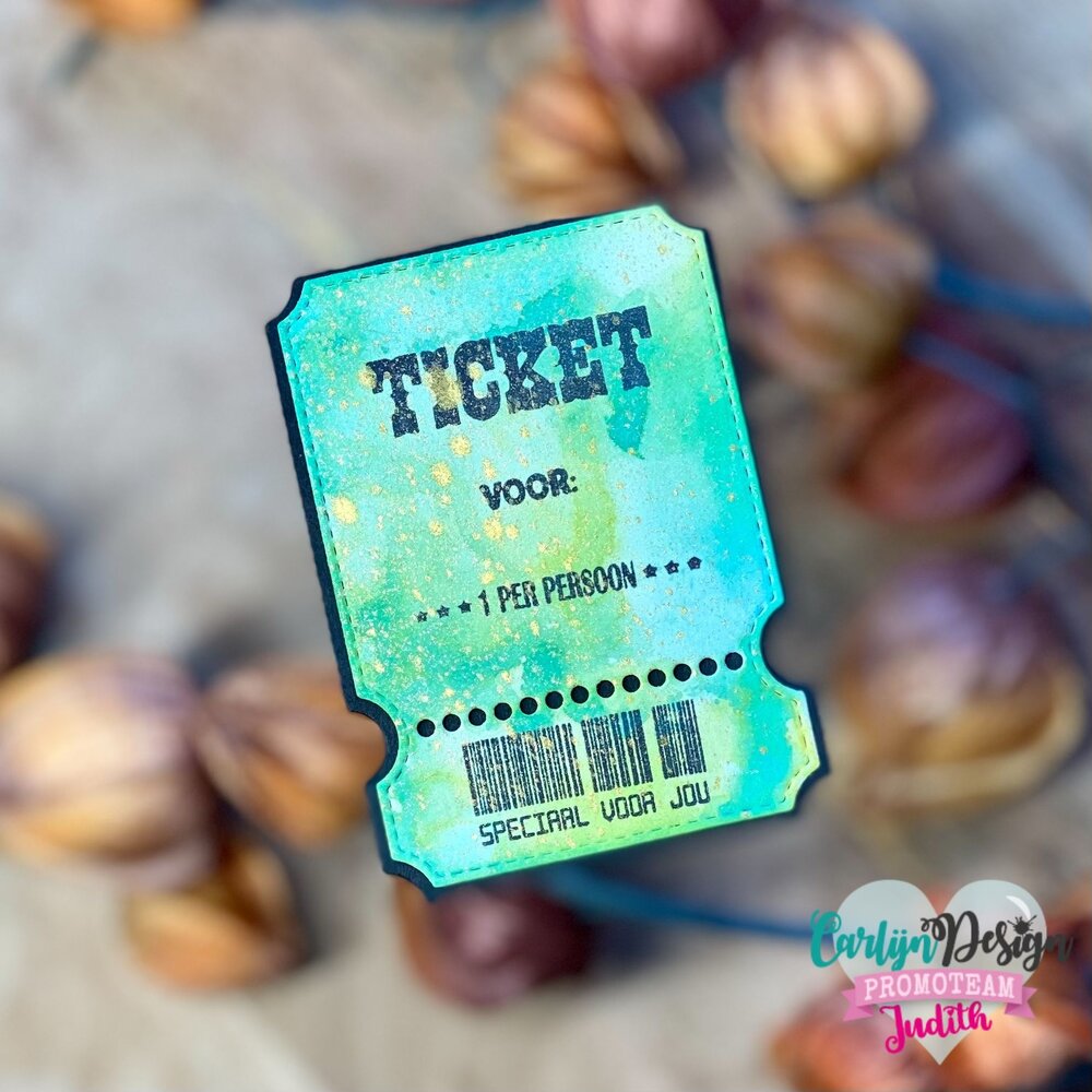 CarlijnDesign Clear Stamps Cadeaubon Kerst (CDST-0132)