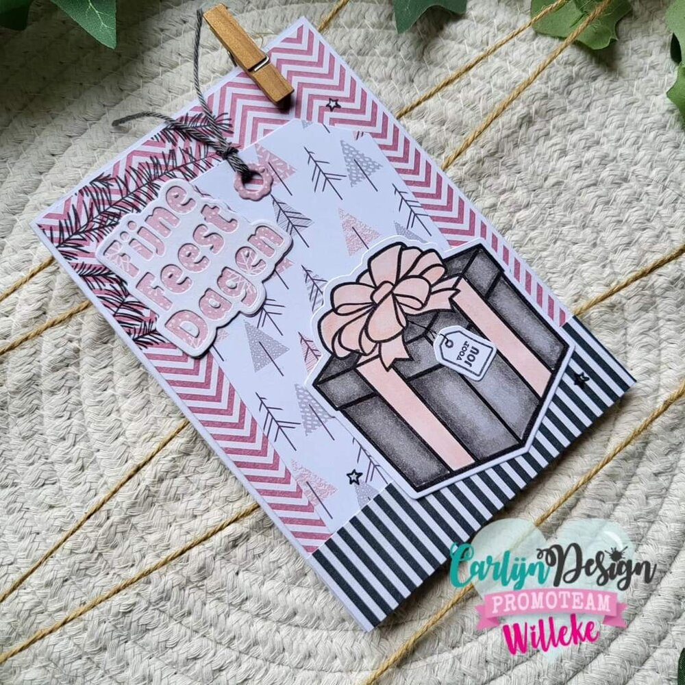 CarlijnDesign Clear Stamps Gift (CDST-0130) CarlijnDesign Clear Stamps Gift (CDST-0130)