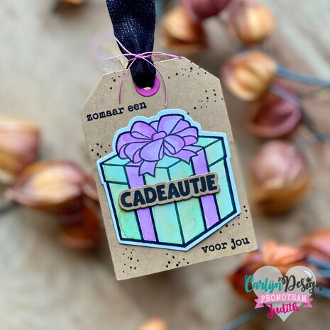 CarlijnDesign Stempels Cadeautje (CDST-0130)