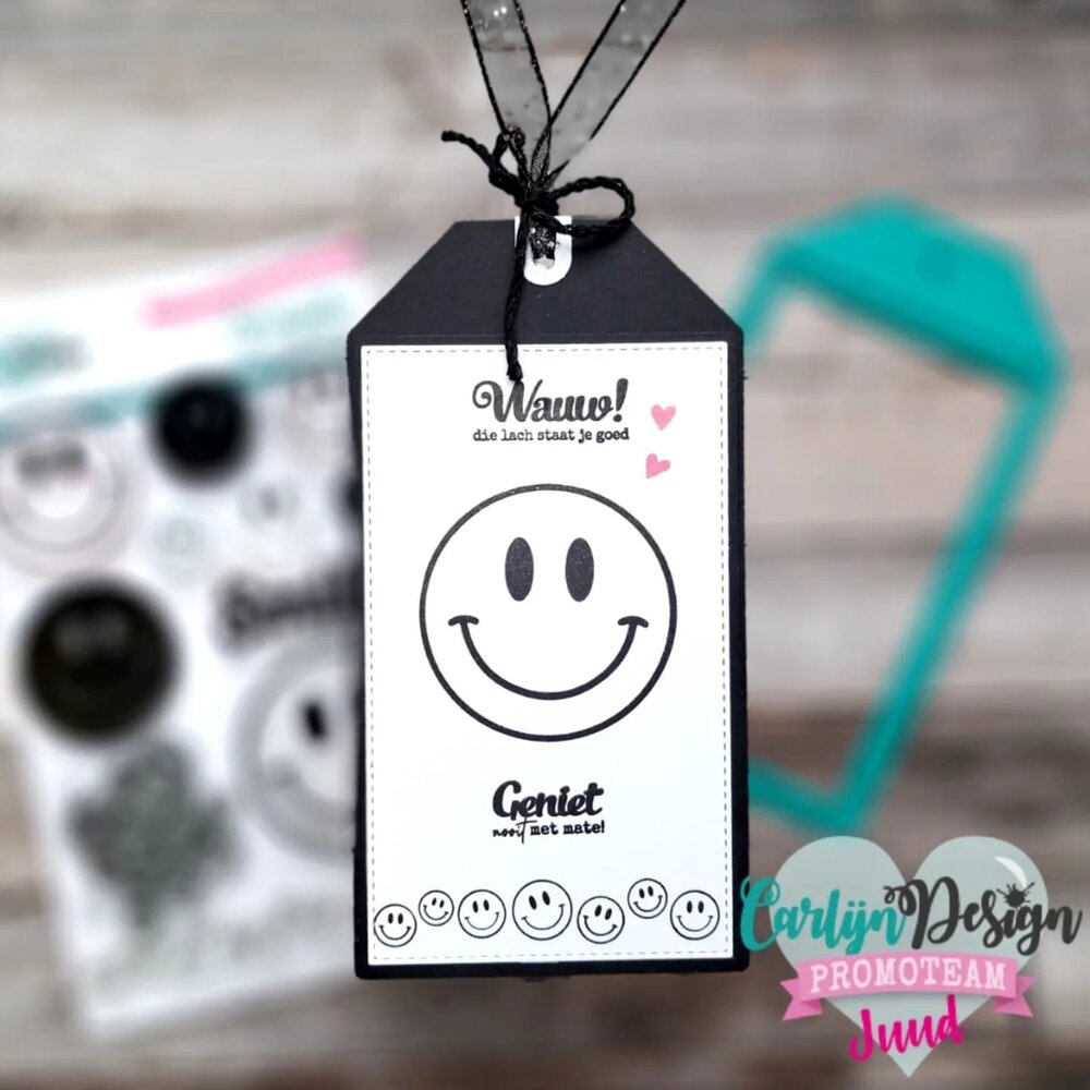 CarlijnDesign Clear Stamps Retro Smileys (CDST-0131) CarlijnDesign Clear Stamps Retro Smileys (CDST-0131)