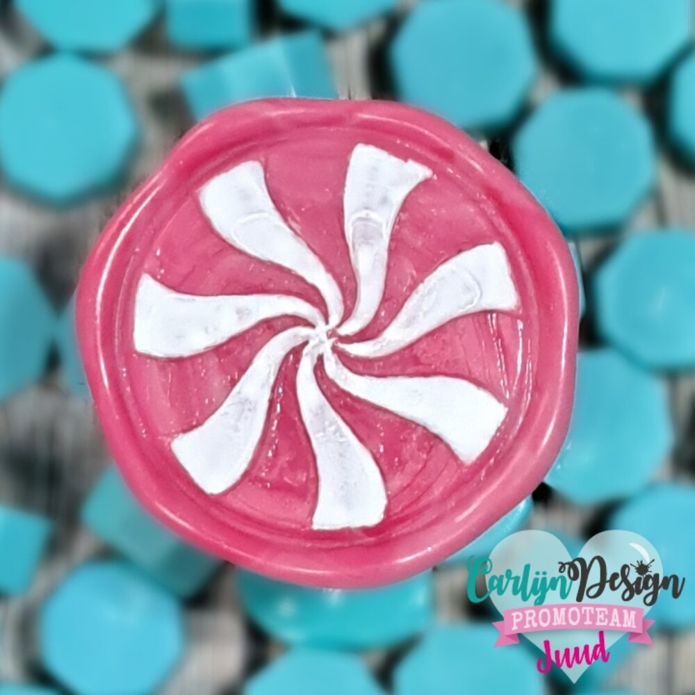 CarlijnDesign Wax Seal Stamper 53 Christmas Candy (CDWX-0082)