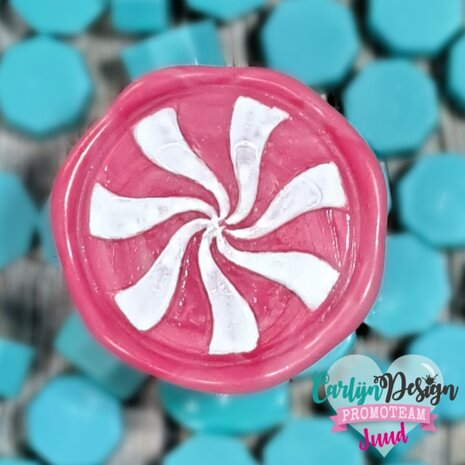 CarlijnDesign Wax Seal Stamper 53 Christmas Candy (CDWX-0082)
