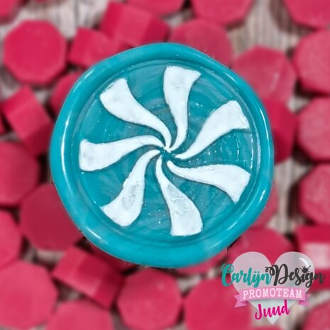 CarlijnDesign Wax Seal Stamper 53 Christmas Candy (CDWX-0082)