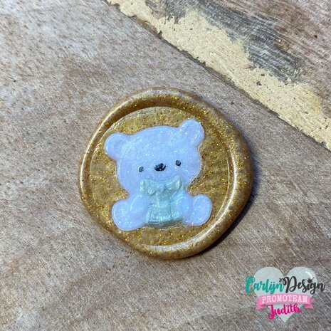 CarlijnDesign Wax Seal Melts Custom Glitter Snow (CDWX-0087) CarlijnDesign Wax Seal Melts Custom Glitter Snow (CDWX-0087)