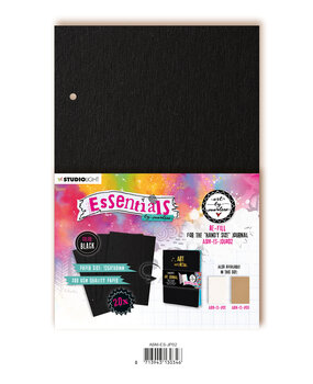 Art By Marlene Essentials Journal Pages 125x180mm Black (ABM-ES-JP02) (DISCONTINUED)