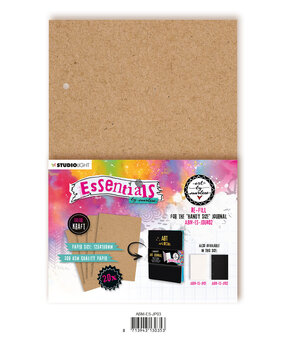 Art By Marlene Essentials Journal Pages 125x180mm Kraft (ABM-ES-JP03) (DISCONTINUED)