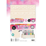 Art By Marlene Essentials Paint Bottles Display for 6 (Empty) (ABM-ES-TOOLS501) (DISCONTINUED)