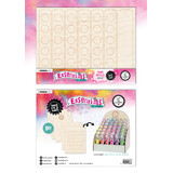 Art By Marlene Essentials Paint Bottles Display for 36 (Empty) (ABM-ES-TOOLS503) (DISCONTINUED)