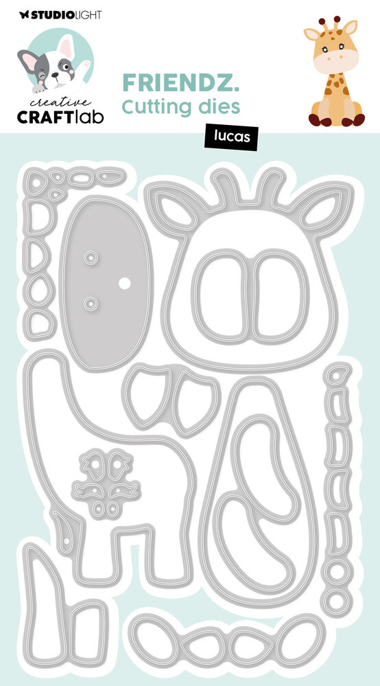 Creative Craftlab Friendz Cutting Die Lucas (CCL-FR-CD764) (DISCONTINUED) Creative Craftlab Friendz Cutting Die Lucas (CCL-FR-CD764) (DISCONTINUED)