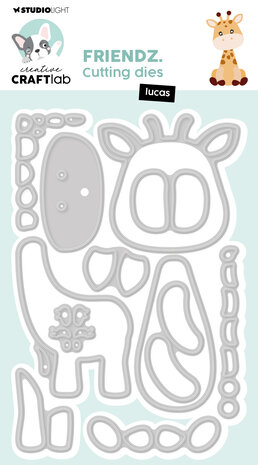 Creative Craftlab Friendz Cutting Die Lucas (CCL-FR-CD764) (DISCONTINUED) Creative Craftlab Friendz Cutting Die Lucas (CCL-FR-CD764) (DISCONTINUED)