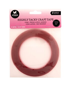 Studio Light Highly Tacky Craft Tape 3mm (10m) (SL-ES-HTTAPE01) (BASIC) Studio Light Highly Tacky Craft Tape 3mm (10m) (SL-ES-HTTAPE01) (BASIC)