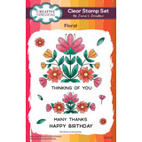 Creative Expressions Jane's Doodles Clear Stamp A6 Floral (CEC1131) (OUTLET)