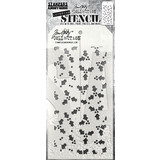 Stampers Anonymous Tiny Holly Tim Holtz Layering Stencil (THS189)