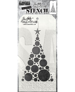 Stampers Anonymous Modern Tree Tim Holtz Layering Stencil (THS187)