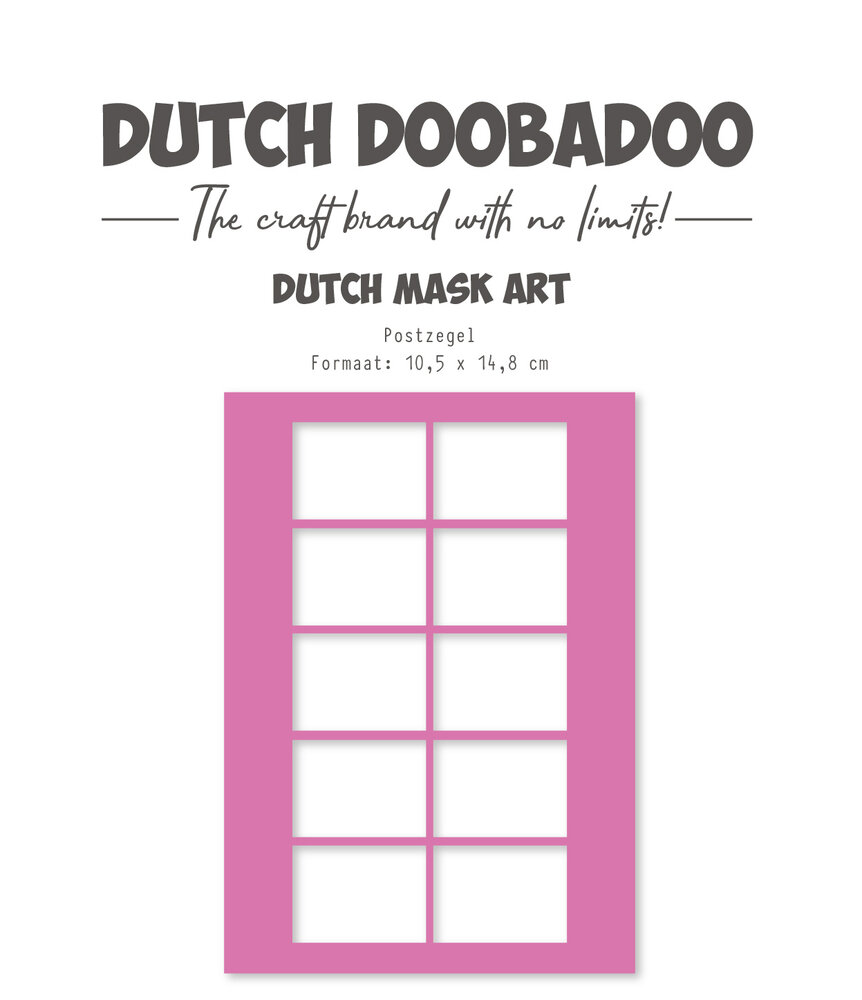 Dutch Doobadoo Dutch Mask Art A6 Postzegel (470.784.349)