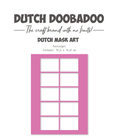 Dutch Doobadoo Dutch Mask Art A6 Postzegel (470.784.349)
