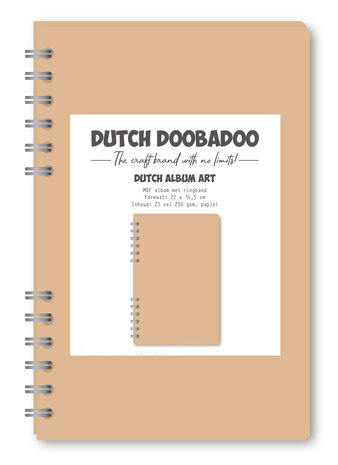 Dutch Doobadoo Dutch Album Art A5 MDF Album w/ Ring Binder (474.300.010)