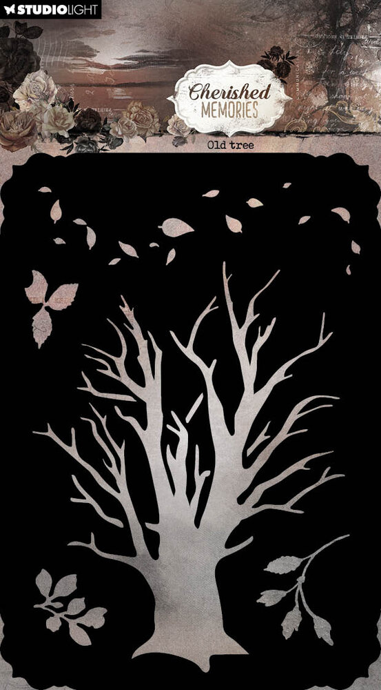Studio Light Cherished Memories Mask Old Tree (SL-CM-MASK312) (DISCONTINUED)