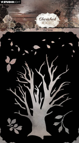 Studio Light Cherished Memories Mask Old Tree (SL-CM-MASK312) (DISCONTINUED)