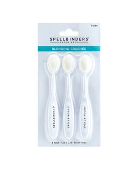 Spellbinders Blending Brushes (3pcs) (T-034) Spellbinders Blending Brushes (3pcs) (T-034)