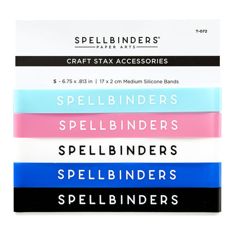 Spellbinders Craft Stax Silicone Bands Medium (T-072)