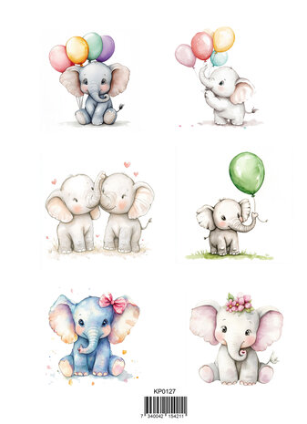 Reprint Baby A4 Cutouts (KPA4104) Reprint Baby A4 Cutouts (KPA4104)