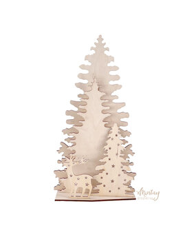 Mintay Woodies Decor Christmas Trees (MT-WD2-01)