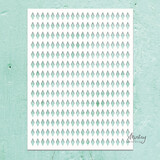 Mintay Kreativa Stencil 6x8 Inch Rhombuses (MTK-STEN-48) Mintay Kreativa Stencil 6x8 Inch Rhombuses (MTK-STEN-48)