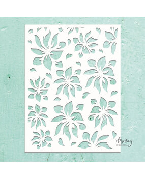 Mintay Kreativa Stencil 6x8 Inch Hibiscus (MTK-STEN-46) Mintay Kreativa Stencil 6x8 Inch Hibiscus (MTK-STEN-46)