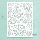 Mintay Kreativa Stencil 6x8 Inch Chrysanthemum (MTK-STEN-47) Mintay Kreativa Stencil 6x8 Inch Chrysanthemum (MTK-STEN-47)