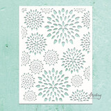Mintay Kreativa Stencil 6x8 Inch Aster Flowers (MTK-STEN-45) Mintay Kreativa Stencil 6x8 Inch Aster Flowers (MTK-STEN-45)