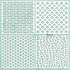 Chippies Decor 12x12 Inch Pattern 1 (MT-CHIP2-D96) Chippies Decor 12x12 Inch Pattern 1 (MT-CHIP2-D96)