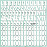 Mintay Chippies Decor 12x12 Inch Numbers 2 (MT-CHIP2-D93)