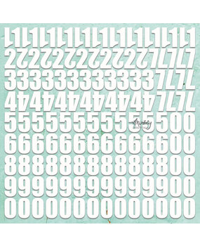 Mintay Chippies Decor 12x12 Inch Numbers 2 (MT-CHIP2-D93)