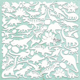 Mintay Chippies Decor 12x12 Inch Dino (MT-CHIP2-D90)