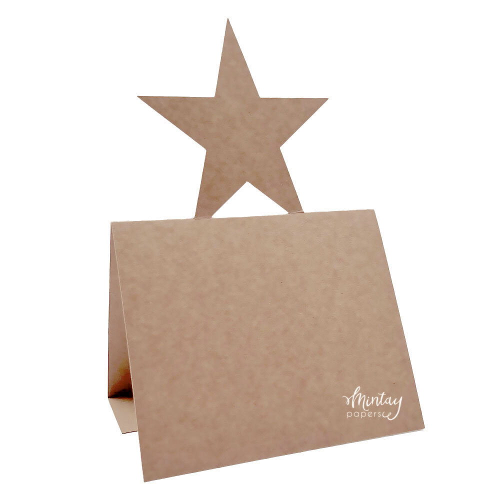 Mintay Basic Star Card Base Kraft (5pcs) (MT-BASIC-C16) Mintay Basic Star Card Base Kraft (5pcs) (MT-BASIC-C16)
