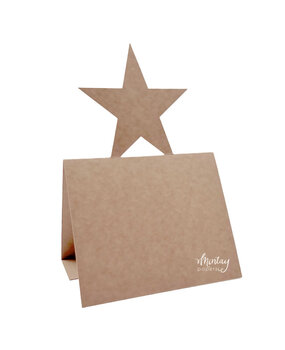 Mintay Basic Star Card Base Kraft (5pcs) (MT-BASIC-C16)