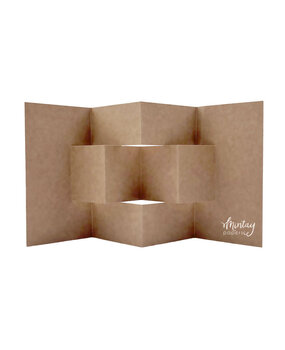 Mintay Basic Screen Card Base Kraft (5pcs) (MT-BASIC-C10)