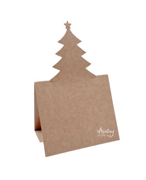 Mintay Basic Christmas Tree Card Base Kraft (5pcs) (MT-BASIC-C18)