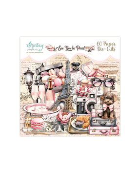 Mintay See You In Paris Paper Die-Cuts (60pcs) (MT-SYP-LSC)