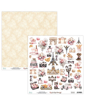Mintay See You In Paris 12x12 Inch Paper Elements (MT-SYP-09)