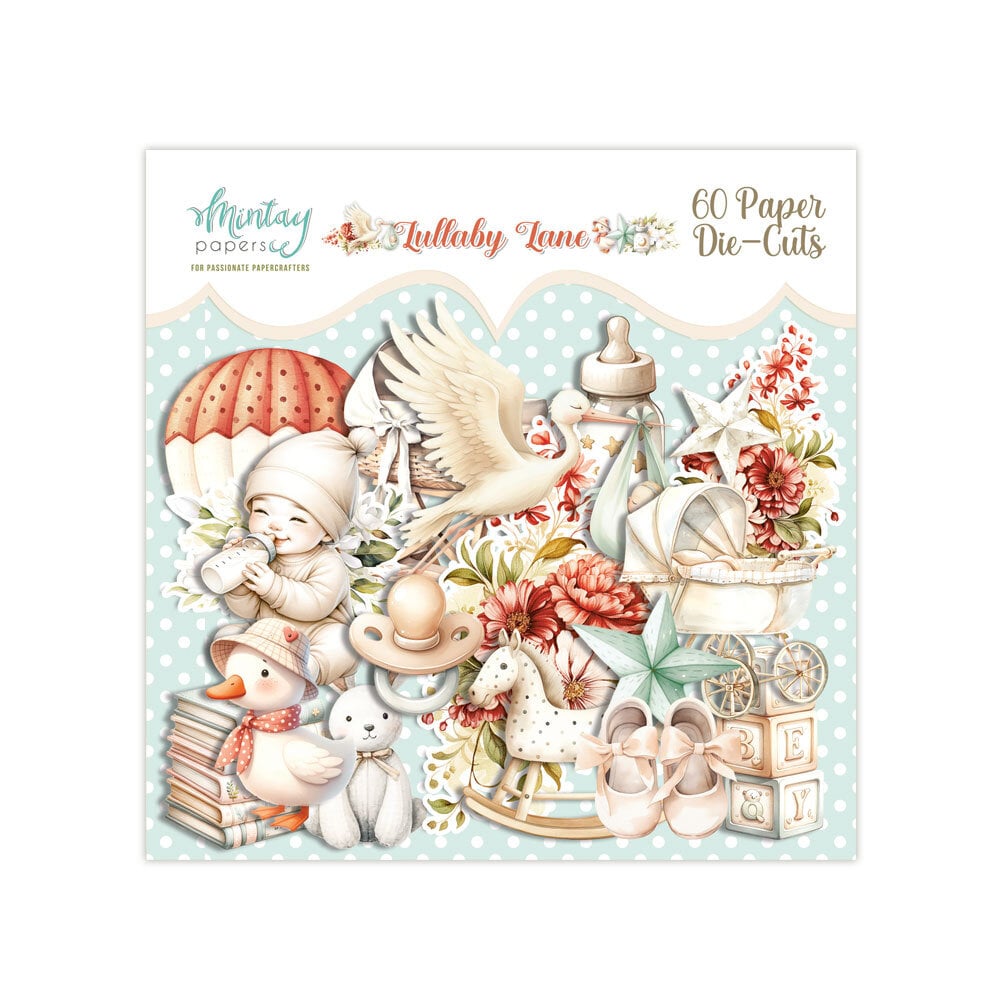 Mintay Lullaby Lane Paper Die-Cuts (60pcs) (MT-LUL-LSC)