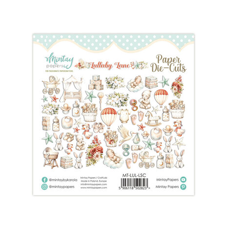 Mintay Lullaby Lane Paper Die-Cuts (60pcs) (MT-LUL-LSC)