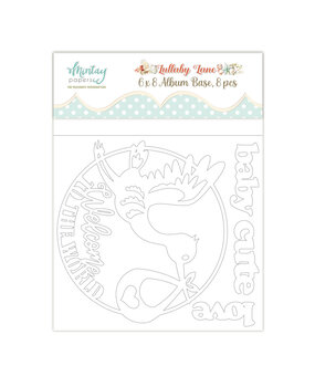 Mintay Lullaby Lane 6x8 Inch Album Base (8pcs) (MT-LUL-10)