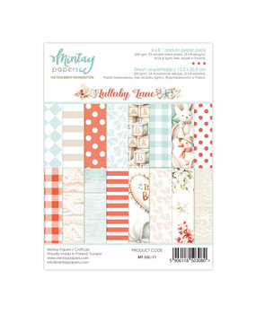 Mintay Lullaby Lane 6x8 Inch Add-On Paper Pack (MT-LUL-11)