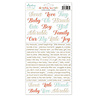 Mintay Lullaby Lane 6x12 Inch Paper Stickers Words (MT-LUL-13) Mintay Lullaby Lane 6x12 Inch Paper Stickers Words (MT-LUL-13)