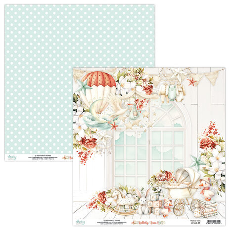 Mintay Lullaby Lane 12x12 Inch Scrapbooking Paper Set (MT-LUL-07)