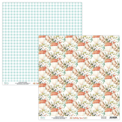 Mintay Lullaby Lane 12x12 Inch Scrapbooking Paper Set (MT-LUL-07)